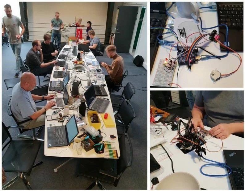 Arduino-dag hos Tech Invent